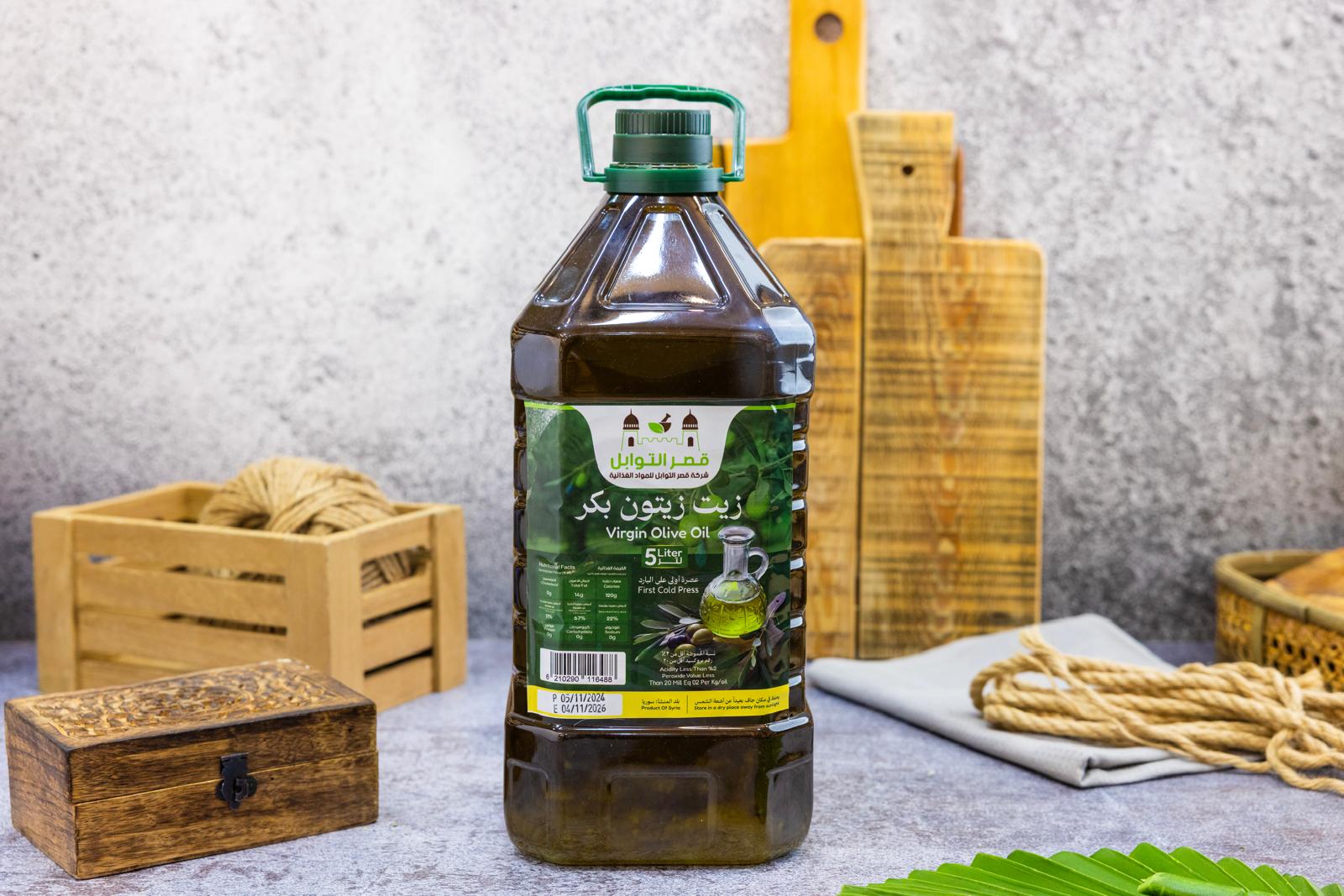 WhatsApp Image 2025-08-09 at 1.15.21 PM (2) زيت زيتون قصر التوابل 5 لتر - الصورة 1